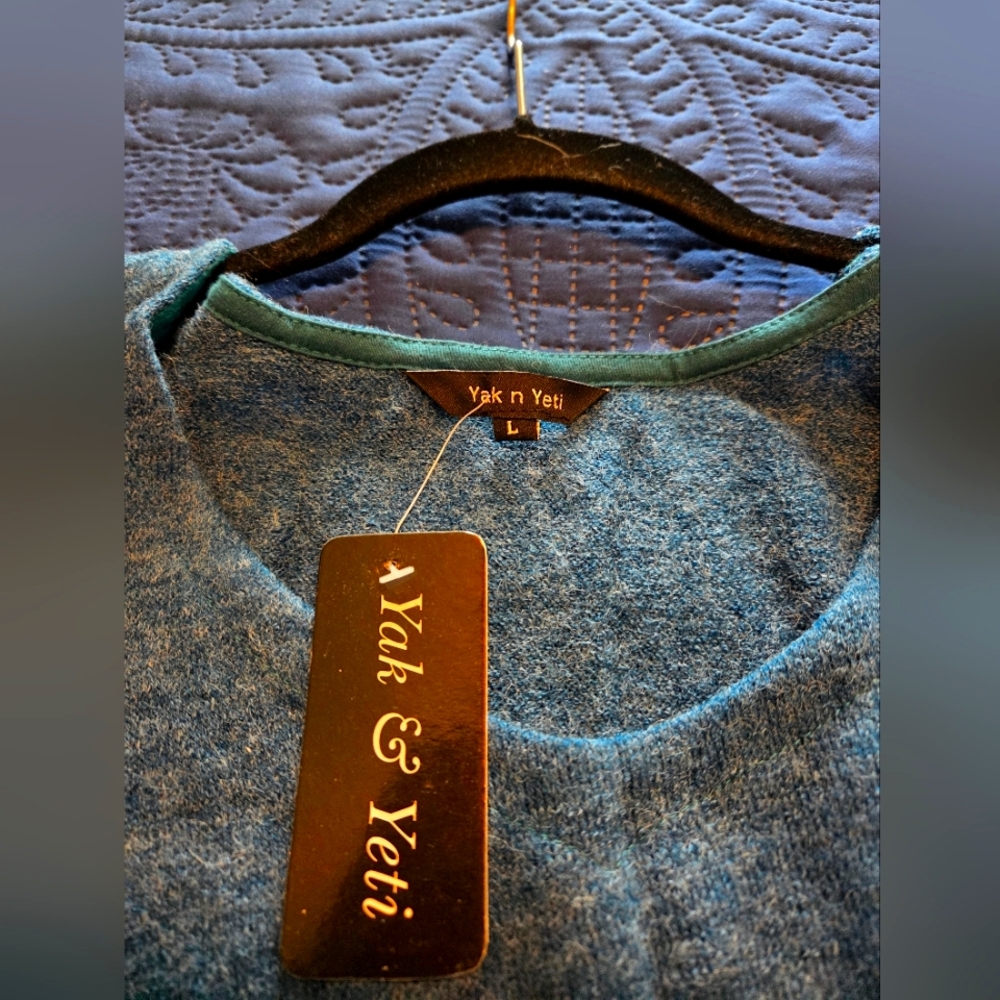 Yak & Yeti Blue Sweater